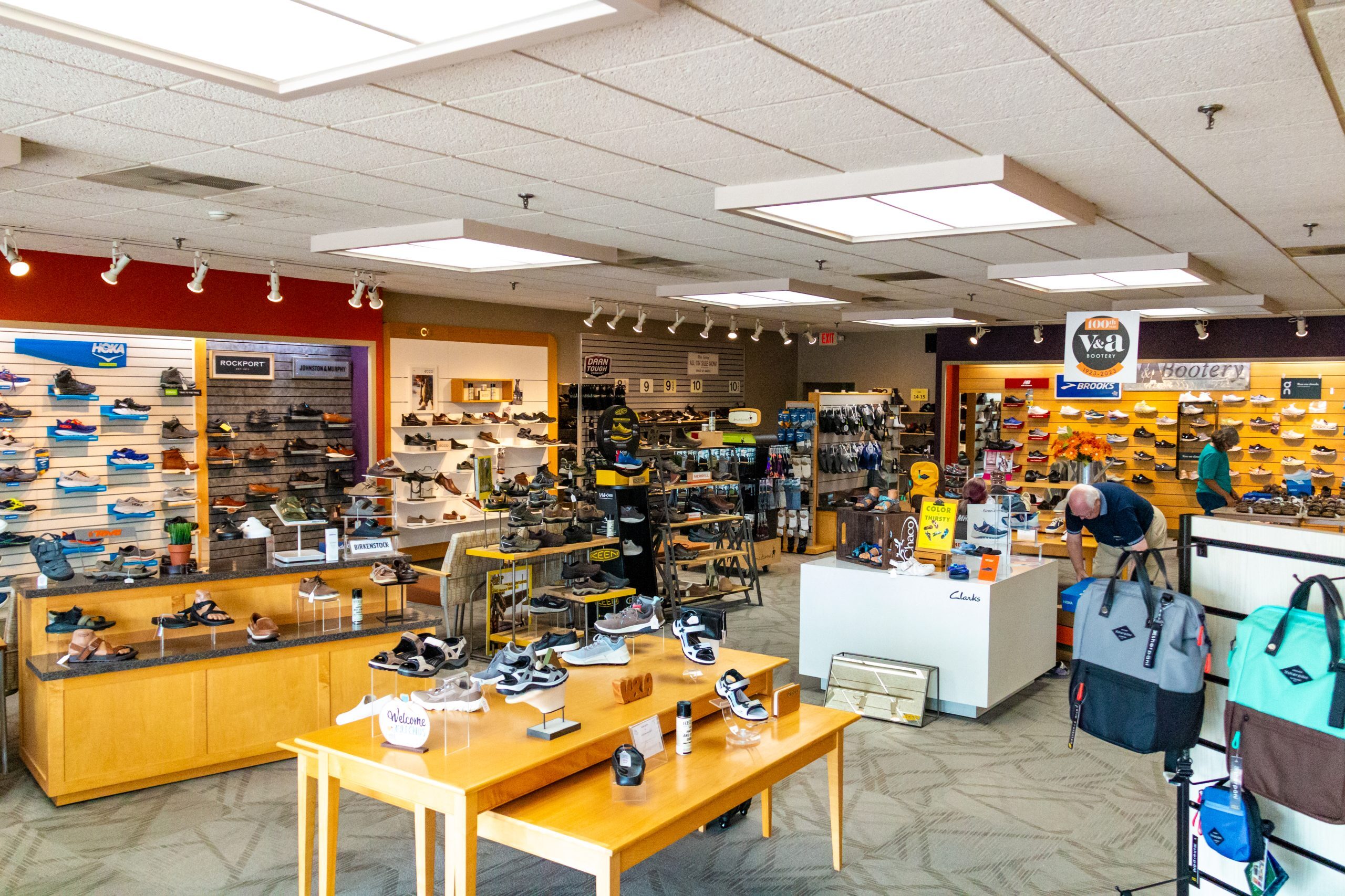 shoe store