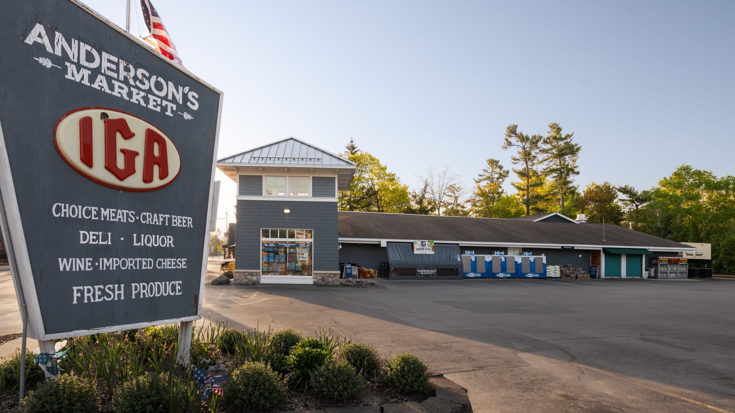 street view of Anderson's Market