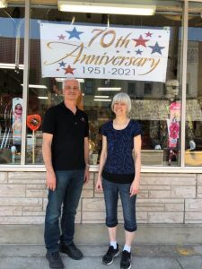 70th anniversary of store