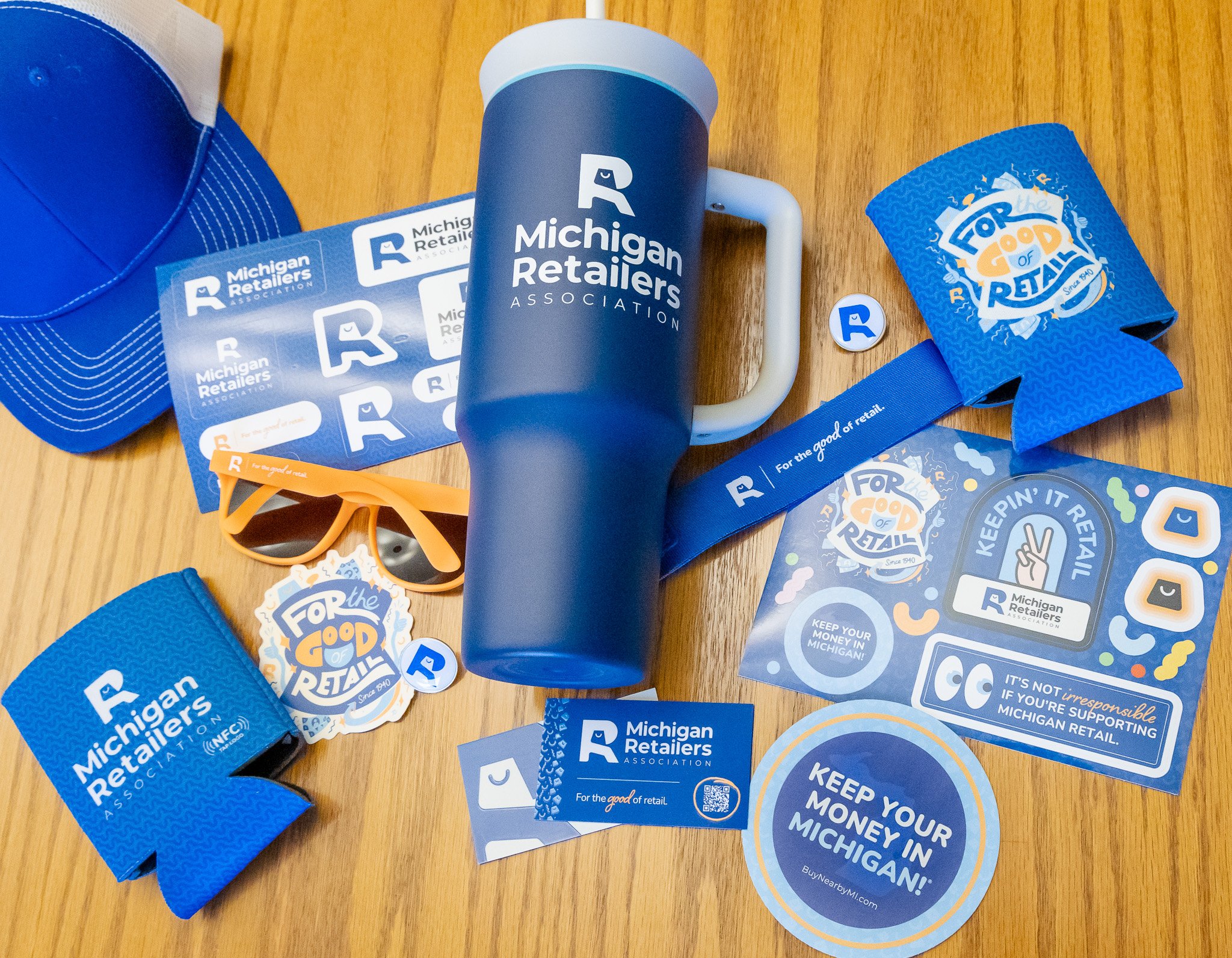 New Michigan Retailers Association collateral