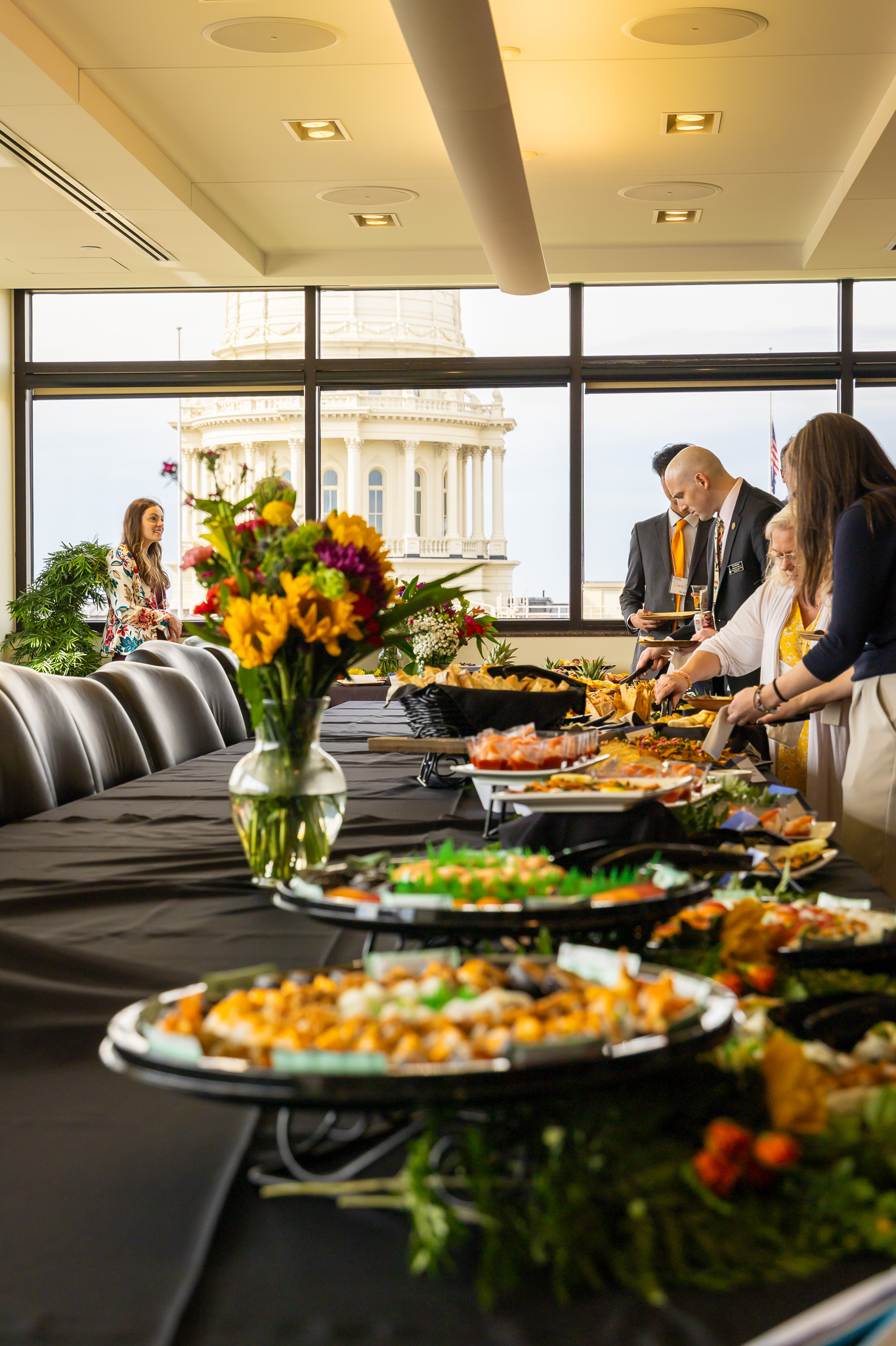 🍷 Should I stay for the legislative reception?