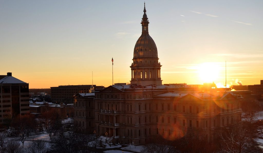 Michigan's Capitol Building.