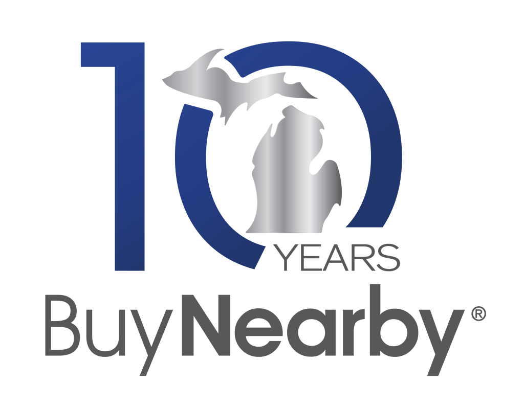 Buy Nearby 10-year logo