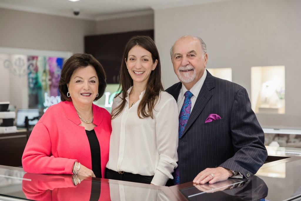 Tina Mazzoni with daughter Antoinette Kramar and Orin Mazzoni Jr.